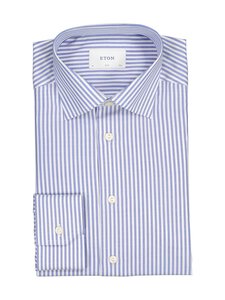 Eton - Striped Slim Fit krekls ar apkakli - 24 MID BLUE | Stockmann