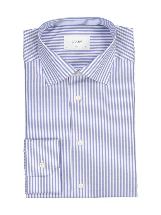Eton - Striped Slim Fit -kauluspaita - 24 MID BLUE - photo 1 Eton - Striped Slim Fit -kauluspaita - 24 MID BLUE | Stockmann - photo 1