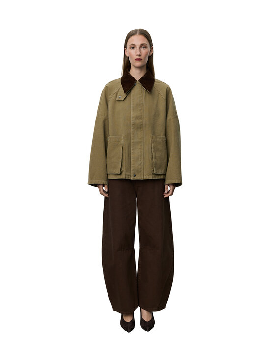 Sofie Schnoor - Francosw Oversized Canvas -takki - 7030 KHAKI | Stockmann - photo 1