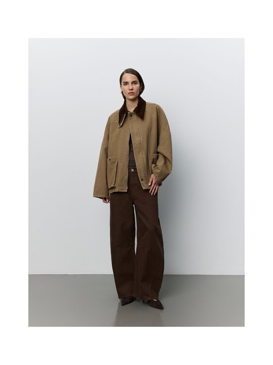 Sofie Schnoor - Francosw Oversized Canvas -takki - 7030 KHAKI | Stockmann - photo 4