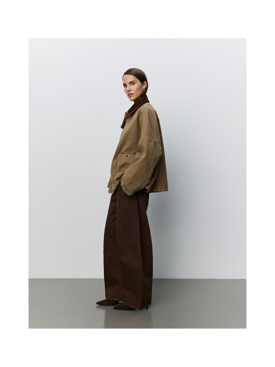 Sofie Schnoor - Francosw Oversized Canvas -takki - 7030 KHAKI | Stockmann - photo 5