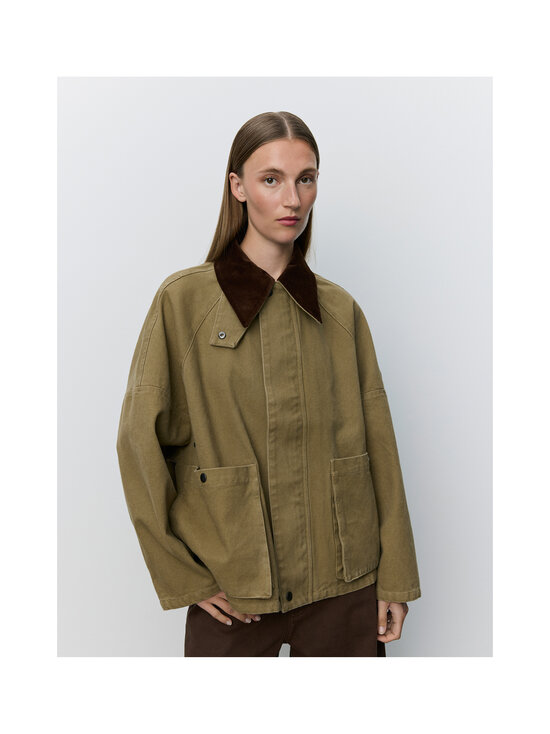 Sofie Schnoor - Francosw Oversized Canvas -takki - 7030 KHAKI | Stockmann - photo 6