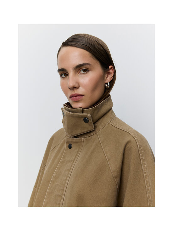 Sofie Schnoor - Francosw Oversized Canvas -takki - 7030 KHAKI | Stockmann - photo 8