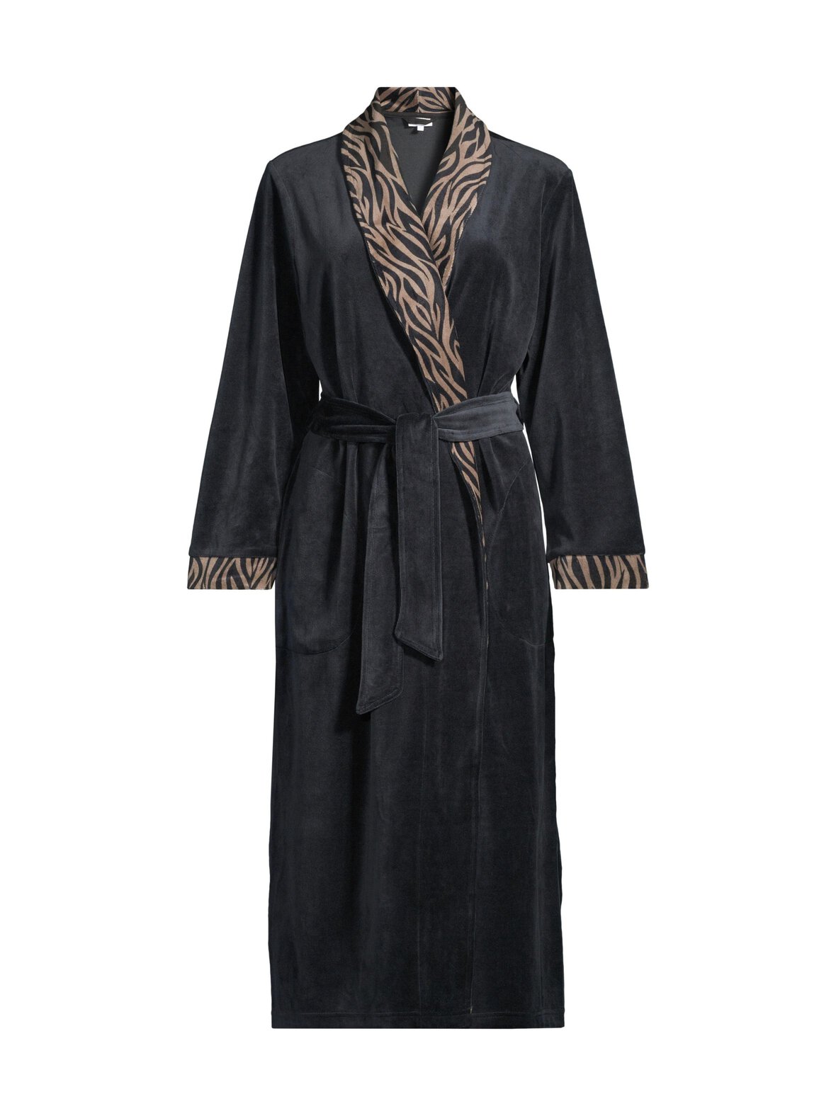 Velour Zebra -aamutakki