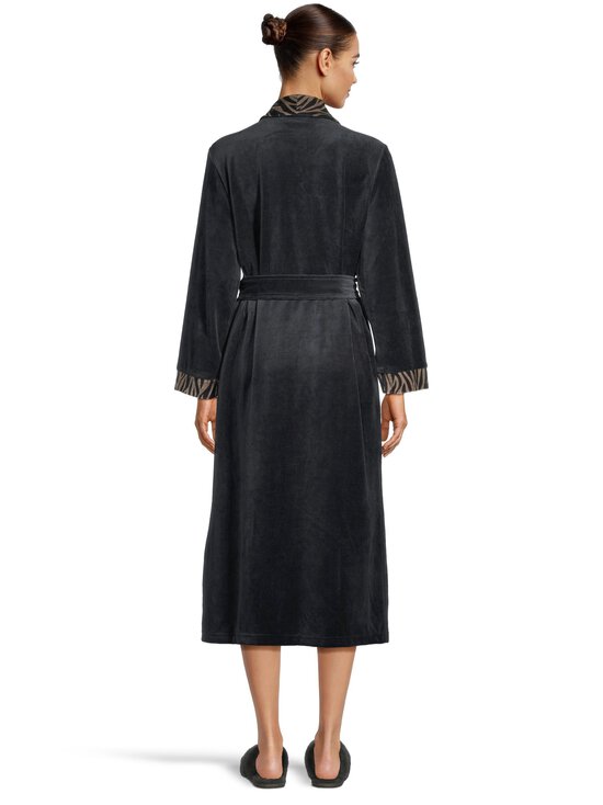 Damella - Velour Zebra -aamutakki - 004 BLACK | Stockmann - photo 3