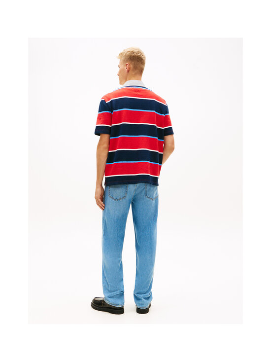 Tommy Jeans - Relax Stripe Rugby krekls - XL8 RAPID RED STRIPE | Stockmann - photo 3