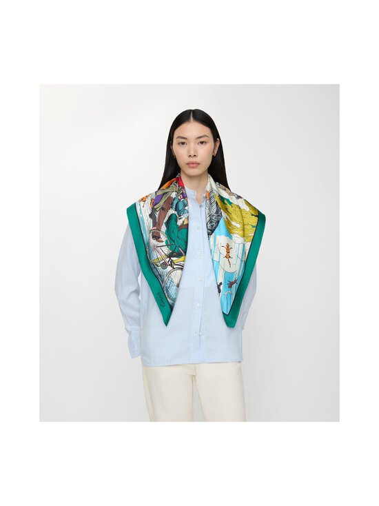 Burberry - Cats And Dogs -huivi - B9171 KEW GREEN | Stockmann - photo 3