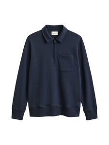 GANT - Half-Zip džemperis - 433 EVENING BLUE | Stockmann