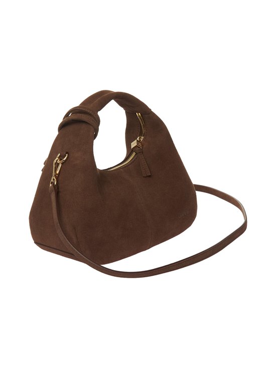 Ganni - Hobo Mini Pelinova -laukku - 979 CHICORY COFFEE | Stockmann - photo 3