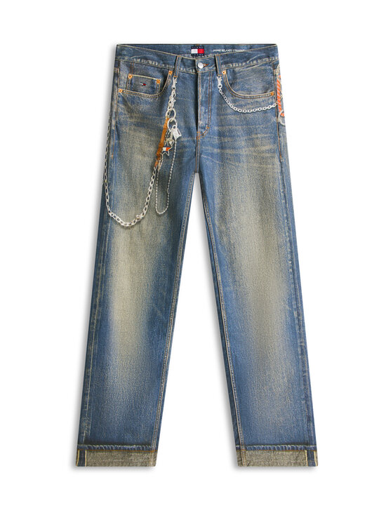 Tommy Jeans - Jaimie Relaxed Straight džinsi - 1BK DENIM DARK | Stockmann - photo 1
