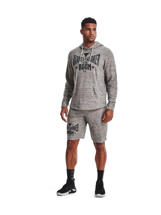 Under Armour - Project Rock Heavyweight Terry Shorts - 112 ONYX WHITE / / BLACK - photo 5 Under Armour - Project Rock Heavyweight Terry Shorts - 112 ONYX WHITE / / BLACK | Stockmann - photo 5