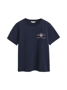 GANT - Regular Archive Shield t-paita - 433 EVENING BLUE GANT - Regular Archive Shield t-paita - 433 EVENING BLUE | Stockmann