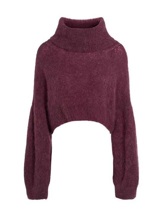 AMERICANDREAMS - Andrea Rollneck Cropped -alpakkasekoiteneule - BORDEAUX - photo 1 AMERICANDREAMS - Andrea Rollneck Cropped -alpakkasekoiteneule - BORDEAUX | Stockmann - photo 1
