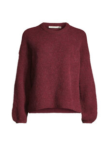 Gestuz - GZalpha slit -neule - 220 BLOOD RED MÉLANGE | Stockmann