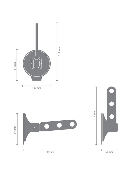 Brabantia - Iminapaga riputuskonks Clothes Hook - GREY - photo 2 Brabantia - Iminapaga riputuskonks Clothes Hook - GREY | Stockmann - photo 2