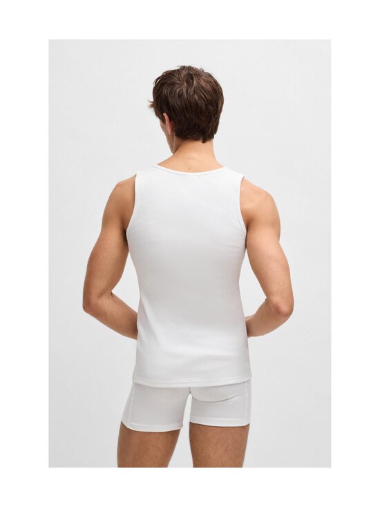 BOSS - TankTop RibClassic - aluspaita 3-pack - 100 WHITE | Stockmann - photo 4