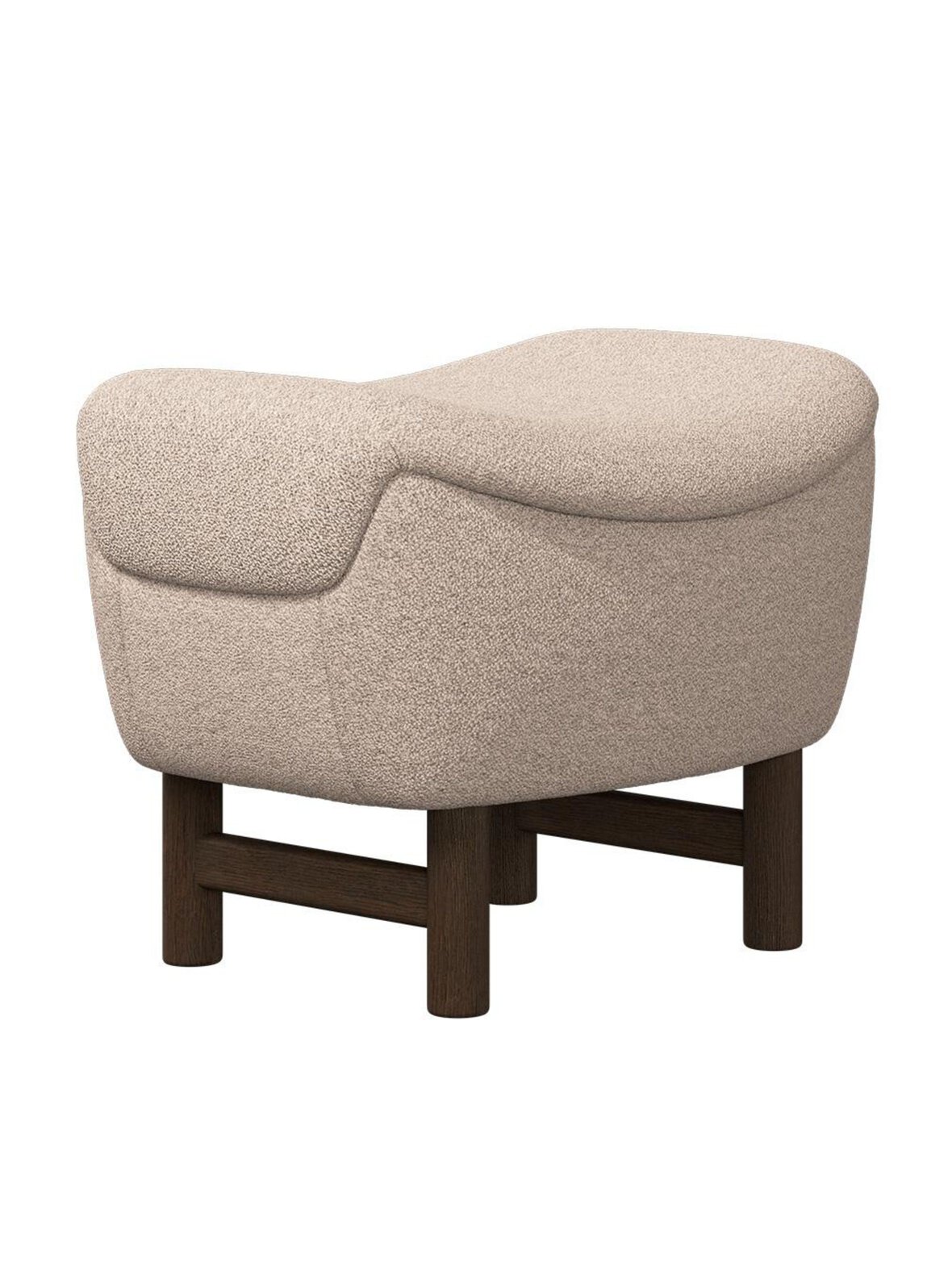 Catskills-rahi lazio-kangas 3091 beige / tumma tammi 59 x 46 cm