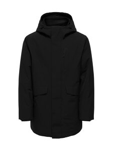 Only & Sons - OnsEnrico Waterproof Stretch -parkatakki - BLACK | Stockmann