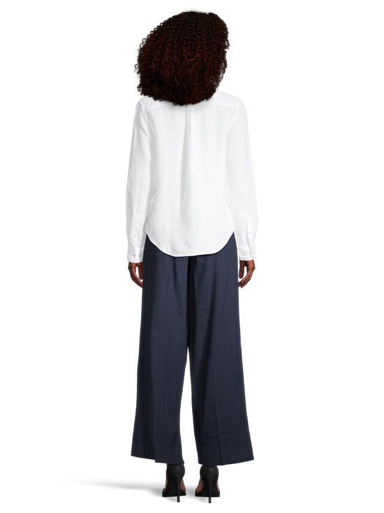 GANT - Chambray Regular Fit lina blūze - 110 WHITE | Stockmann - photo 3