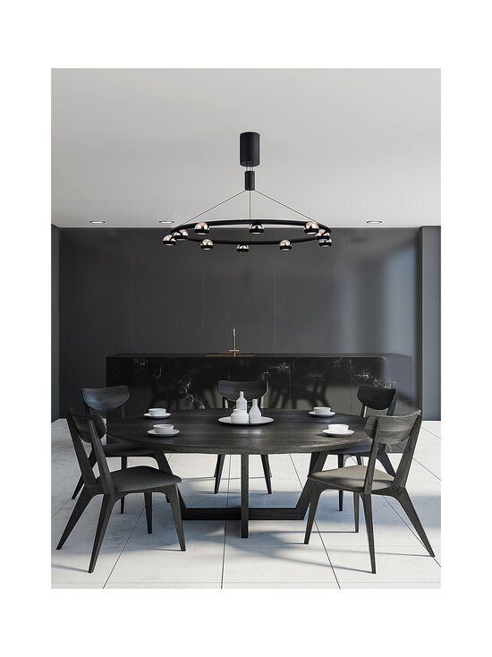 Design by Grönlund - Show Circular -kattovalaisin - MATT BLACK / ROSE GOLD - photo 2 Design by Grönlund - Show Circular -kattovalaisin - MATT BLACK / ROSE GOLD | Stockmann - photo 2