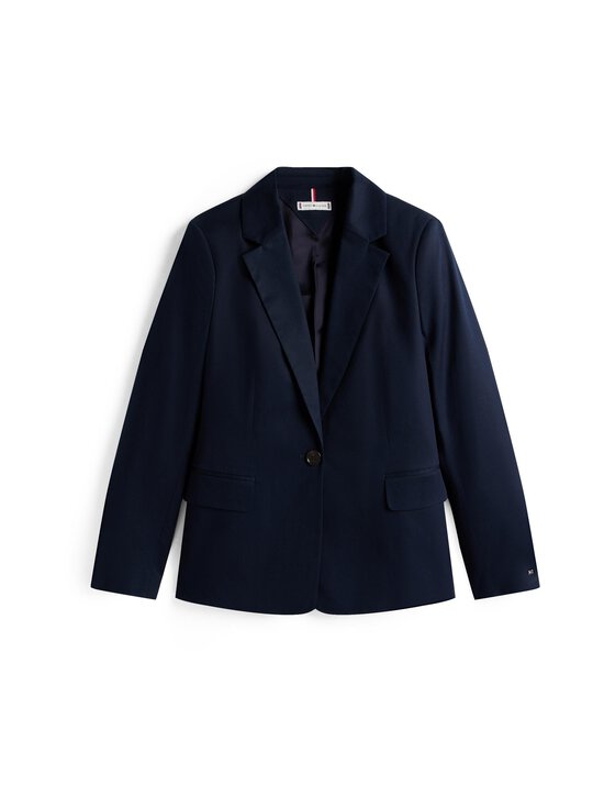 Tommy Hilfiger - Cotton Slim Fit -bleiseri - C1G DARK NIGHT NAVY - photo 1 Tommy Hilfiger - Cotton Slim Fit -bleiseri - C1G DARK NIGHT NAVY | Stockmann - photo 1