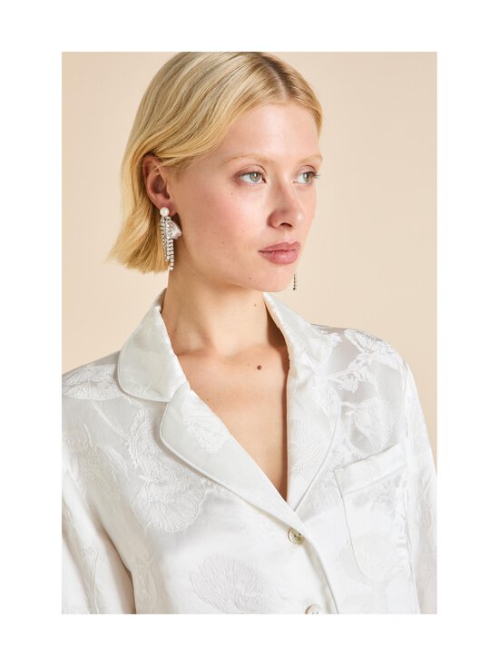 Olivia von Halle - Lila Liliana -silkkipyjama - CREAM | Stockmann - photo 4
