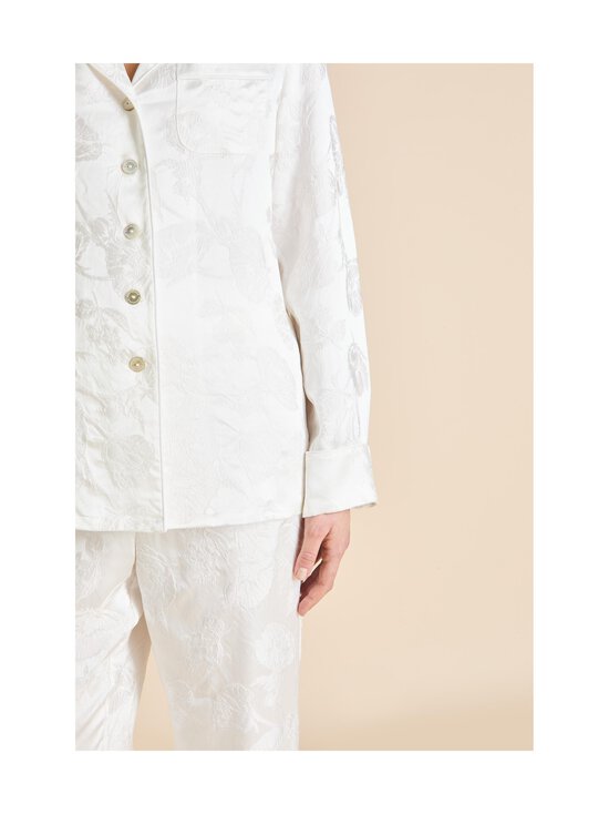 Olivia von Halle - Lila Liliana -silkkipyjama - CREAM | Stockmann - photo 6