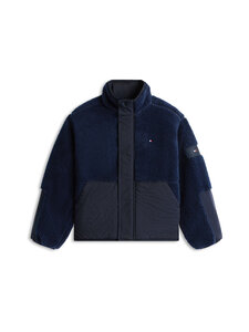 Tommy Hilfiger - Jope Teddy Quilted Bomber - C1G DARK NIGHT NAVY | Stockmann