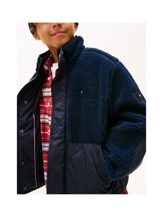 Tommy Hilfiger - Jope Teddy Quilted Bomber - C1G DARK NIGHT NAVY | Stockmann - photo 4