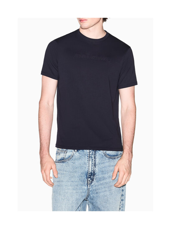 ARMANI EXCHANGE - Embossed Logo t-paita - AF10356 UB101 DEEP NAVY | Stockmann - photo 2