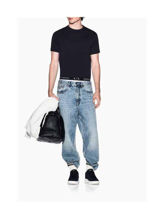 ARMANI EXCHANGE - Embossed Logo t-paita - AF10356 UB101 DEEP NAVY | Stockmann - photo 5