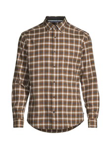 Olymp - Regulāras piegriezuma rūtaini flaneļa krekls ar apkakli - 27 NOUGAT | Stockmann