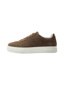 Selected - SlhDavid Chunky Suede -nahkalenkkarit - ALMONDINE | Stockmann