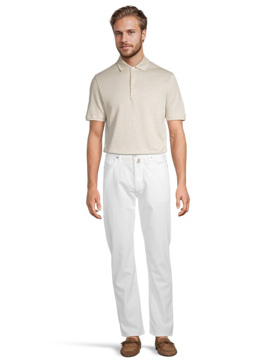 Jacob Cohen - 5 Pocket Regular Straight Fit Edo -housut - A00 OPTICAL WHITE | Stockmann - photo 3