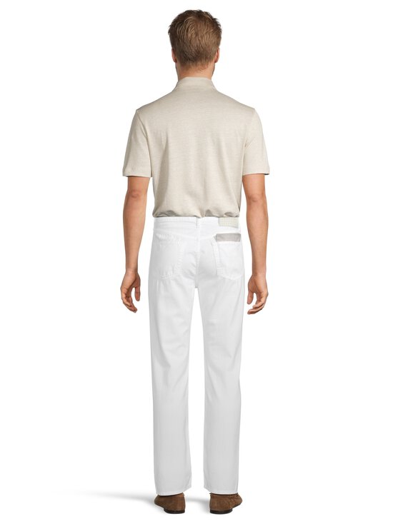 Jacob Cohen - 5 Pocket Regular Straight Fit Edo -housut - A00 OPTICAL WHITE | Stockmann - photo 4