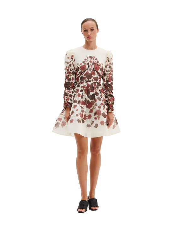 Malina - Leoni Mini lina-zīda kleita - WINE PEONY | Stockmann - photo 1