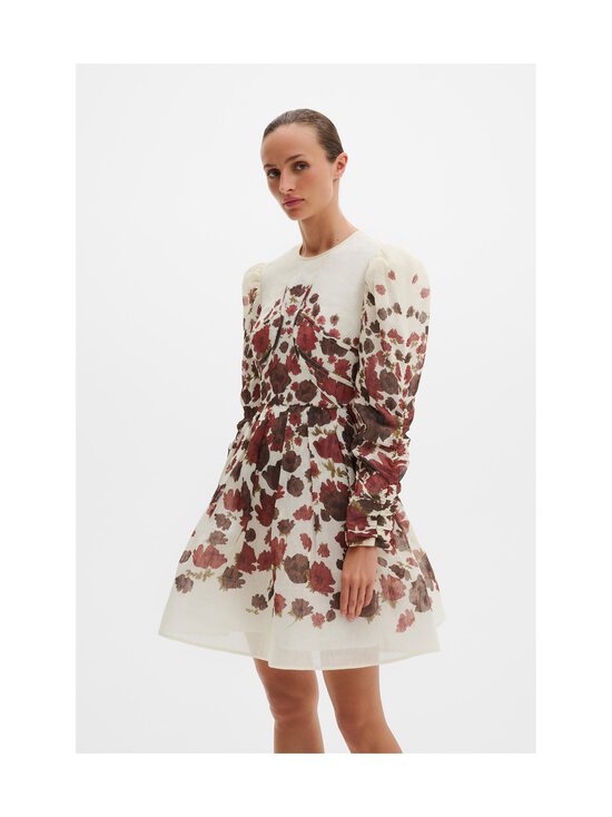 Malina - Leoni Mini lina-zīda kleita - WINE PEONY | Stockmann - photo 2