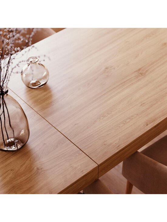 Kave Home - Briva- jatkettava ruokapöytä luonnonvärinen tammi 90 x 180/230 cm - BROWN | Stockmann - photo 7