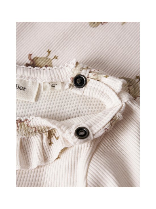 Lil' Atelier - Bodi NbfLavo Loa Slim - ALMOST MAUVE AOP:GOOSE | Stockmann - photo 3