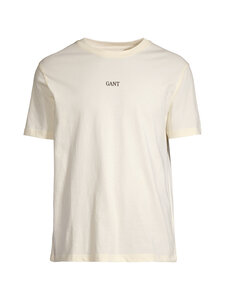 GANT - Small Graphic T-krekls - 130 CREAM | Stockmann