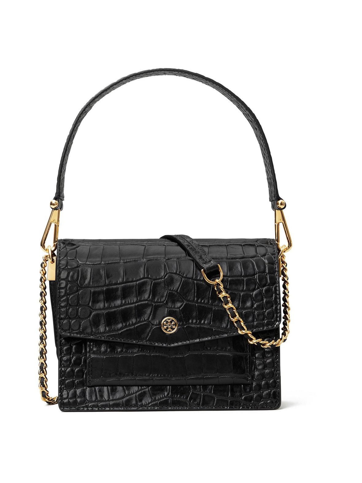 tory burch robinson embossed crossbody bag