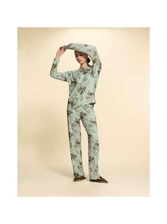 Essenza - Denna Florean -pyjamapaita - DUSTY TEAL | Stockmann - photo 3