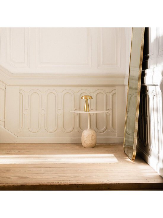 &Tradition - Lato LN9 -sivupöytä valkoinen / Crema Diva -marmori 40 x 50 cm - WHITE | Stockmann - photo 4