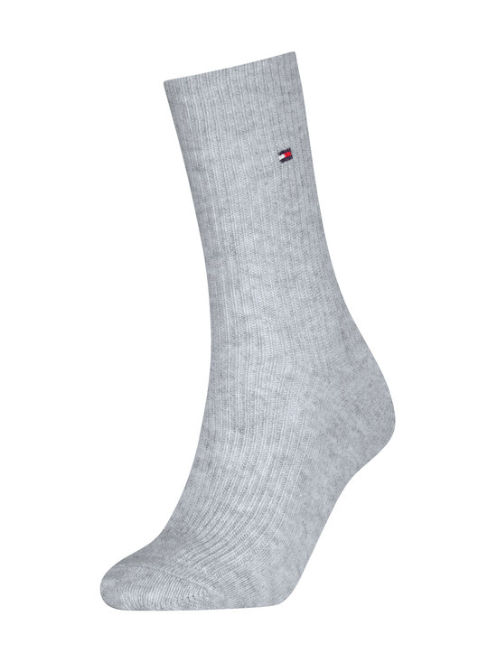 Tommy Hilfiger - Premium Cashmere -sukat - 001 LIGHT GREY MELANGE | Stockmann - photo 1