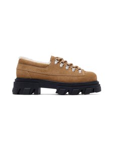 Ganni - Cleated Derbies -kengät - 132 COGNAC | Stockmann