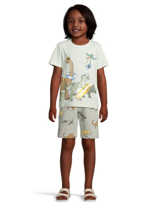 Lindex - Patterned Jersey -shortsit - 8884 LIGHT DUSTY GREEN - photo 3 Lindex - Patterned Jersey -shortsit - 8884 LIGHT DUSTY GREEN | Stockmann - photo 3