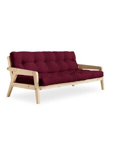 Karup Design - Grab-futonsohva bordeaux/mänty L 200 cm - PINK | Stockmann