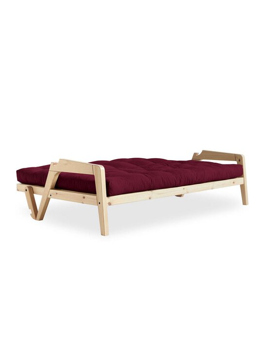 Karup Design - Grab-futonsohva bordeaux/mänty L 200 cm - PINK | Stockmann - photo 2
