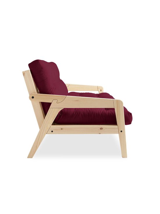Karup Design - Grab-futonsohva bordeaux/mänty L 200 cm - PINK | Stockmann - photo 3