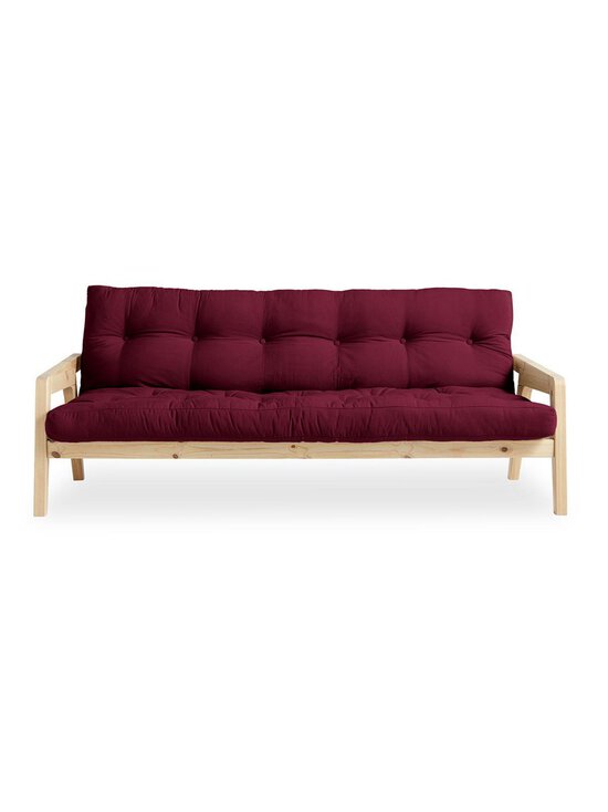 Karup Design - Grab-futonsohva bordeaux/mänty L 200 cm - PINK | Stockmann - photo 4